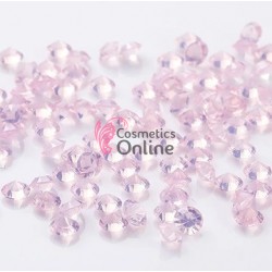 Diamante  50 buc de unghii 3D, DS070 Roz Opal 4,0mm 